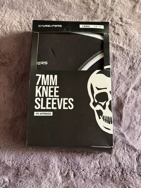 Gymreapers 7mm Knee Sleeves wrap Large